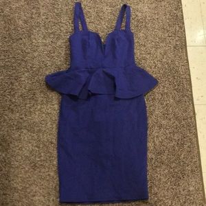 LuLu’s Navy Blue Cocktail Dress